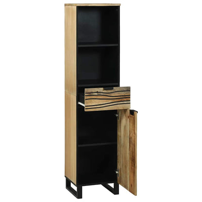 Armadio per Lavabo da Bagno con porta Marrone 38 x 33 x 160 cm
