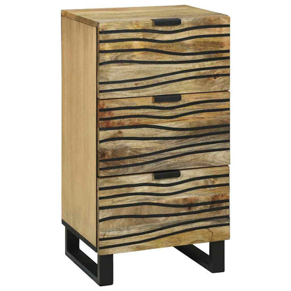 Credenza Marrone 40 x 33 x 75 cm legno massello di mango
