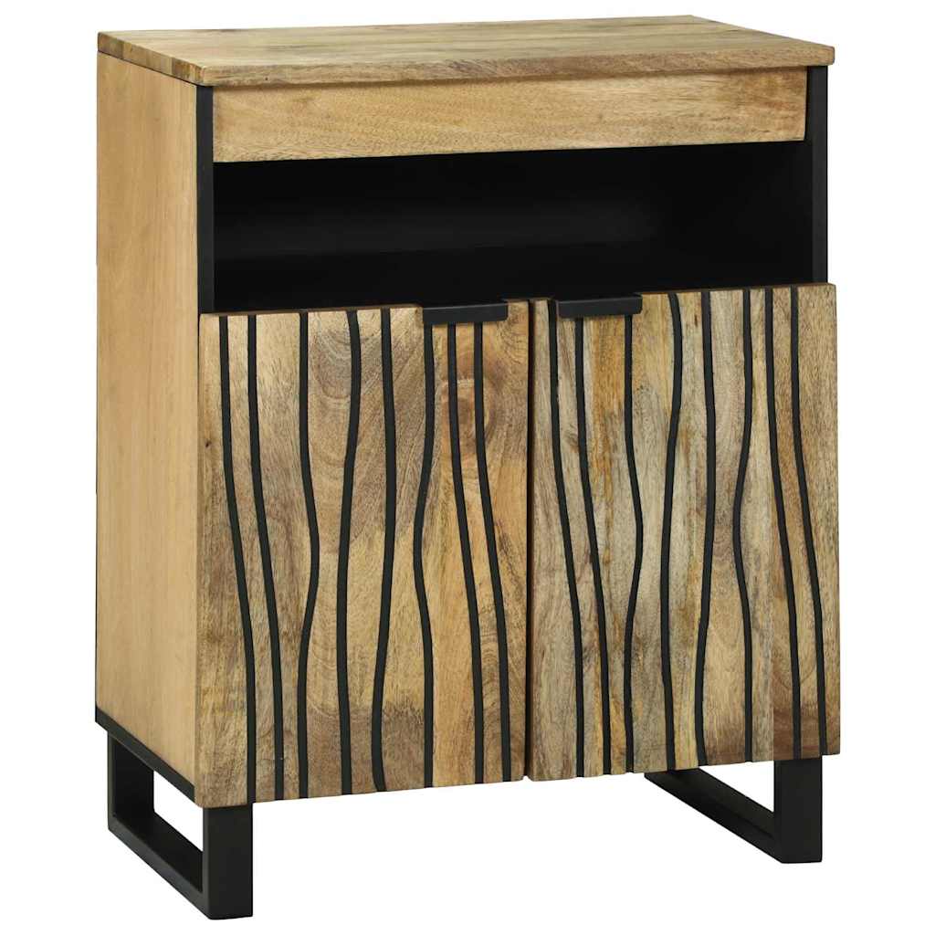 Credenza Marrone 60 x 33 x 75 cm legno massello di mango