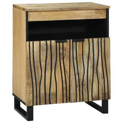 Credenza Marrone 60 x 33 x 75 cm legno massello di mango