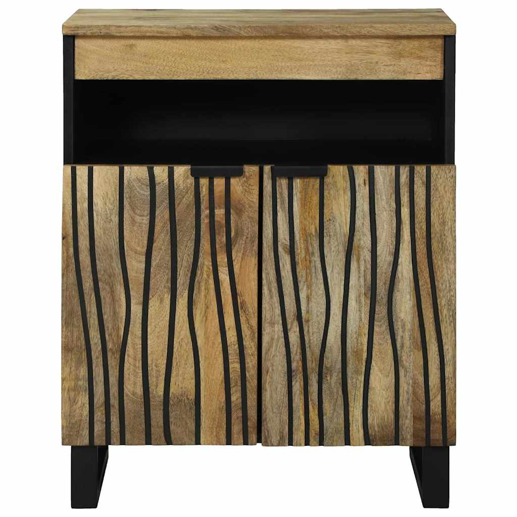 Credenza Marrone 60 x 33 x 75 cm legno massello di mango