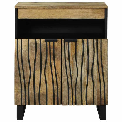 Credenza Marrone 60 x 33 x 75 cm legno massello di mango