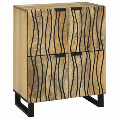 Credenza Marrone 60 x 33 x 75 cm legno massello di mango