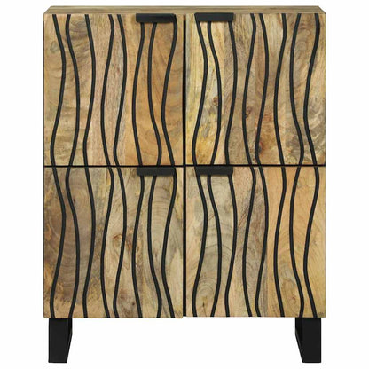 Credenza Marrone 60 x 33 x 75 cm legno massello di mango