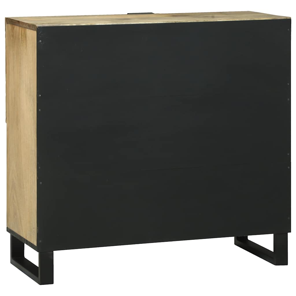 Credenza Marrone 80 x 33 x 75 cm legno massello di mango