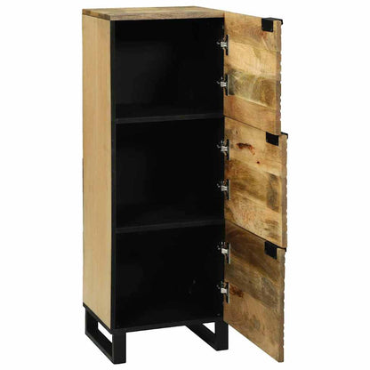 Credenza Marrone 40 x 33 x 110 cm legno massello di mango