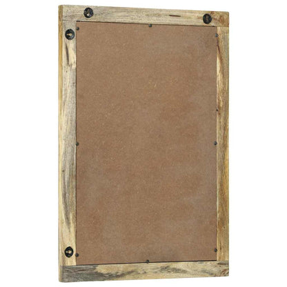 Specchio da bagno con specchio Marrone 70 x 50 x 2,5 cm