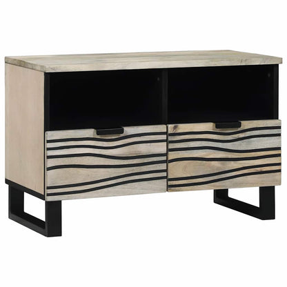 UnitÃ  TV con cassetto Bianco 70 x 33 x 46 cm Legno multistrato