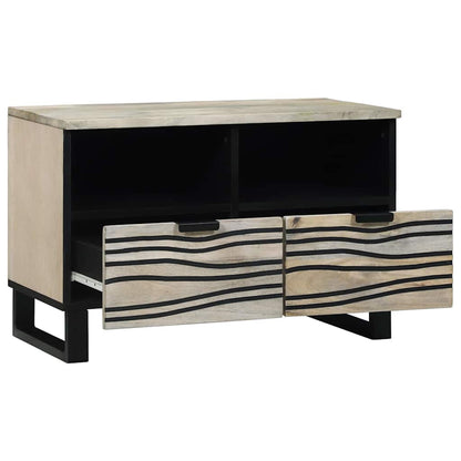 UnitÃ  TV con cassetto Bianco 70 x 33 x 46 cm Legno multistrato