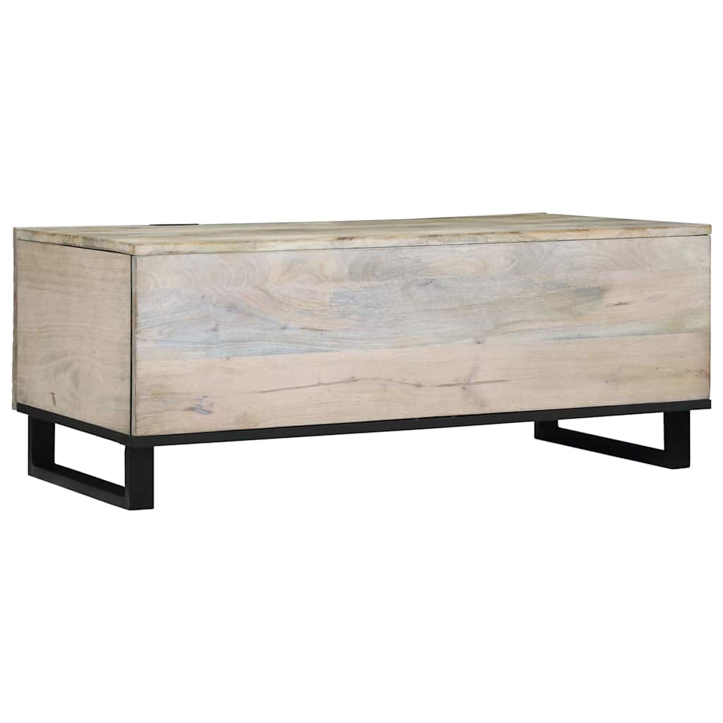 Tavolino da salotto Beige e Nero 100 x 54 x 40 cm