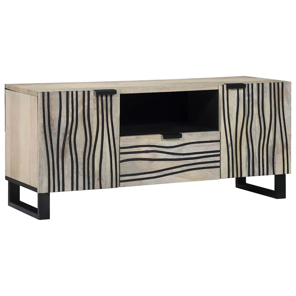 UnitÃ  TV con cassetto Bianco 105 x 33 x 46 cm Legno multistrato