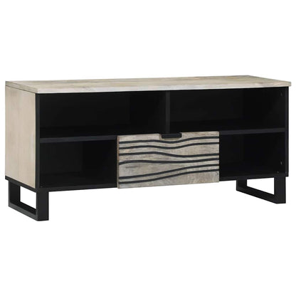UnitÃ  TV con cassetto Bianco 105 x 33 x 46 cm Legno multistrato