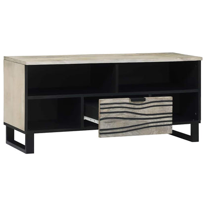 UnitÃ  TV con cassetto Bianco 105 x 33 x 46 cm Legno multistrato