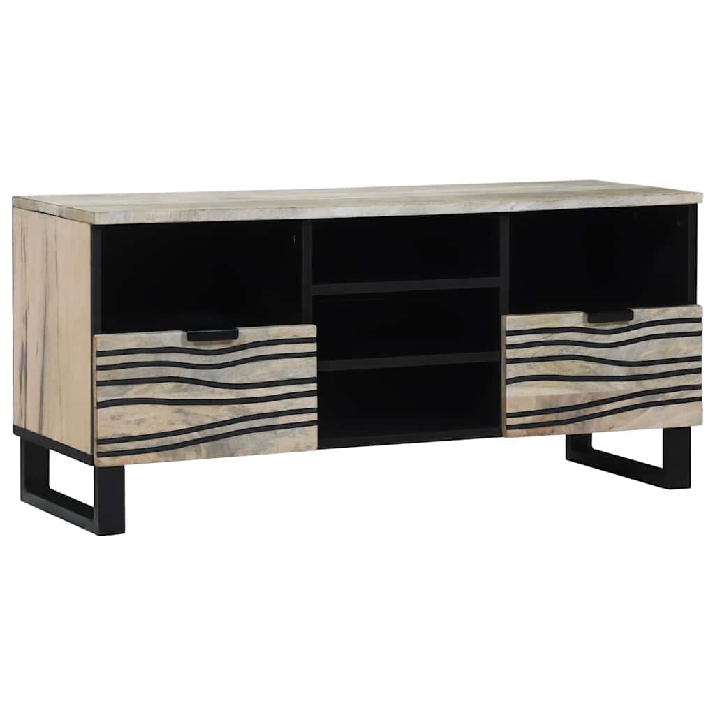 UnitÃ  TV con cassetto Bianco 100 x 33 x 46 cm Legno multistrato