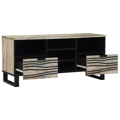 UnitÃ  TV con cassetto Bianco 100 x 33 x 46 cm Legno multistrato