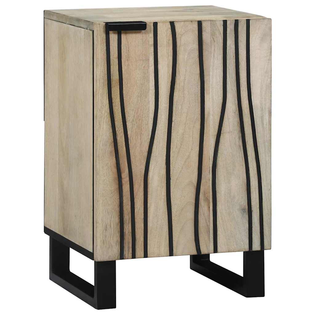 Armadio per Lavabo da Bagno con porta Bianco 38 x 33,5 x 58 cm
