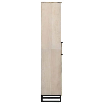 Armadio per Lavabo da Bagno con porta Bianco 38 x 33 x 160 cm