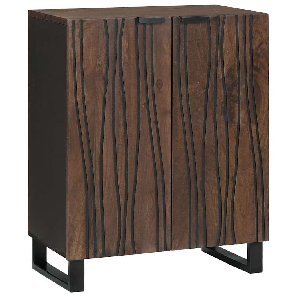 Credenza Noce 60 x 33,5 x 75 cm Legno di mango massello