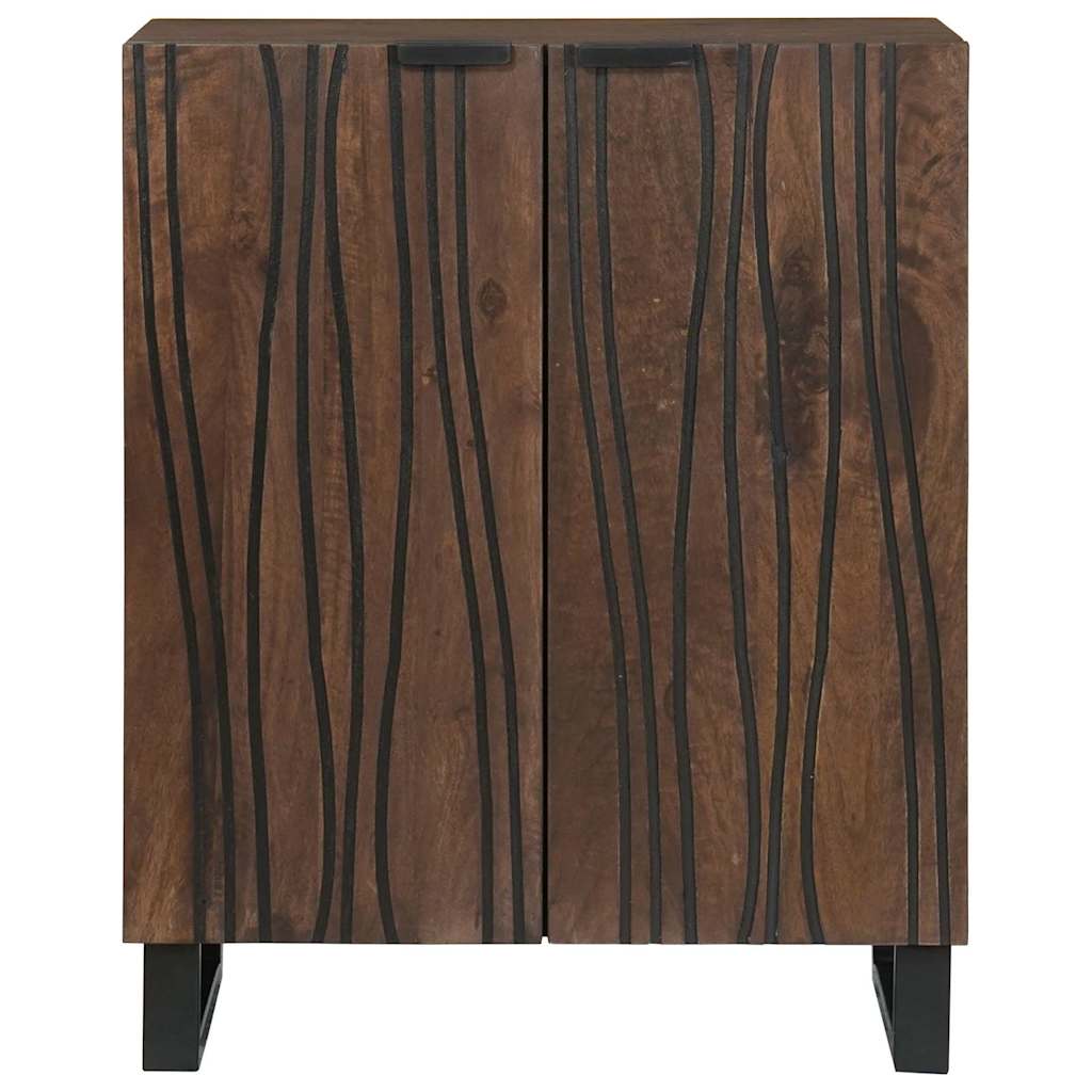 Credenza Noce 60 x 33,5 x 75 cm Legno di mango massello