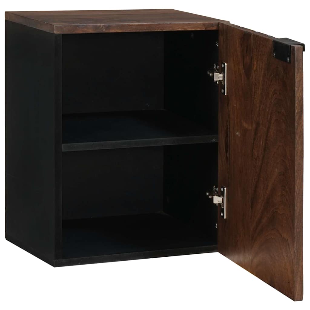 Armadio per Lavabo da Bagno con porta Noce 38 x 33,5 x 48 cm