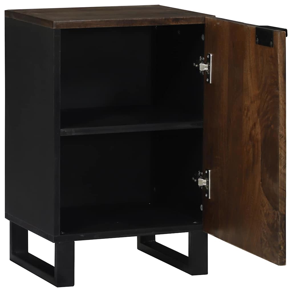 Armadio per Lavabo da Bagno con porta Noce 38 x 33,5 x 58 cm