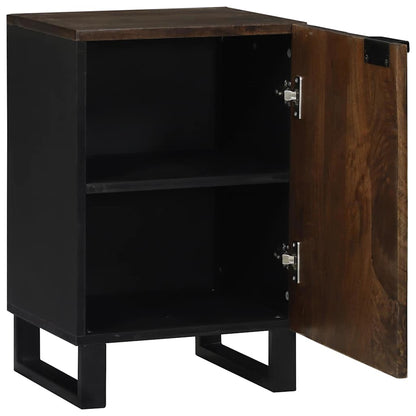 Armadio per Lavabo da Bagno con porta Noce 38 x 33,5 x 58 cm