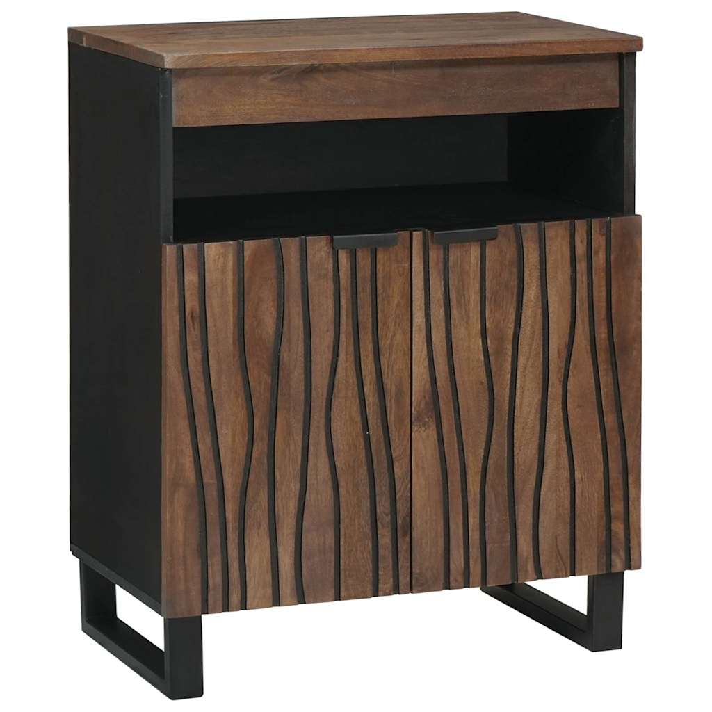 Credenza Marrone 60 x 33 x 75 cm legno massello di mango