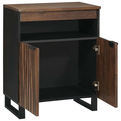 Credenza Marrone 60 x 33 x 75 cm legno massello di mango
