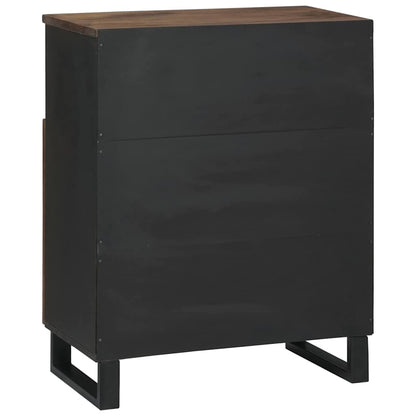 Credenza Marrone 60 x 33 x 75 cm legno massello di mango