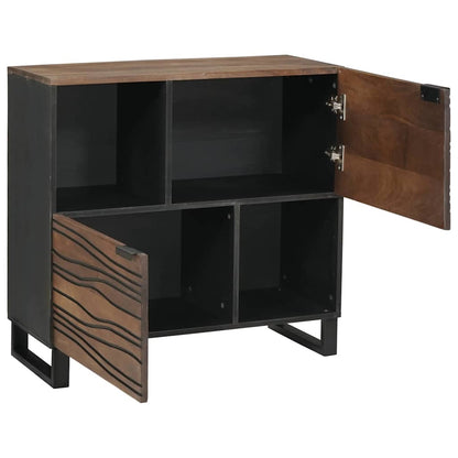 Credenza Marrone 80 x 33 x 75 cm legno massello di mango
