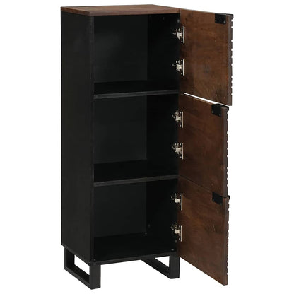 Credenza Marrone 40 x 33 x 110 cm legno massello di mango