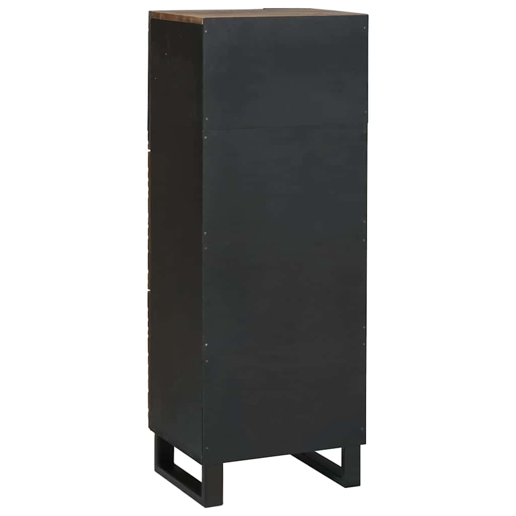 Credenza Marrone 40 x 33 x 110 cm legno massello di mango
