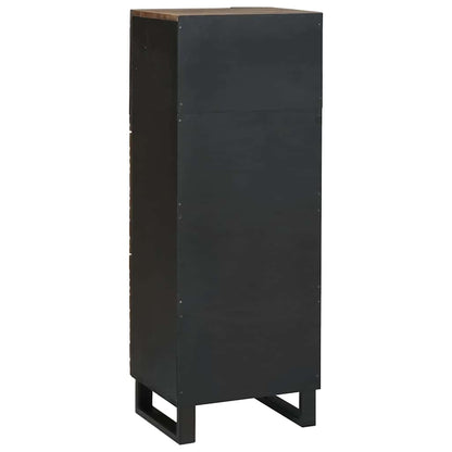 Credenza Marrone 40 x 33 x 110 cm legno massello di mango