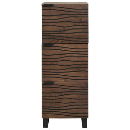 Credenza Marrone 40 x 33 x 110 cm legno massello di mango