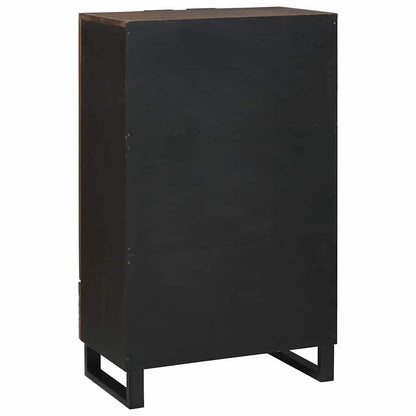 Highboard Marrone 60 x 33 x 100 cm legno massello di mango