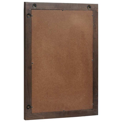 Specchio da bagno Montaggio a parete Marrone 70 x 50 x 2,5 cm