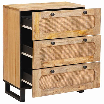 Credenza Marrone 60 x 33 x 75 cm Legno di mango massello
