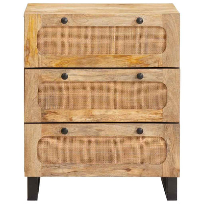 Credenza Marrone 60 x 33 x 75 cm Legno di mango massello