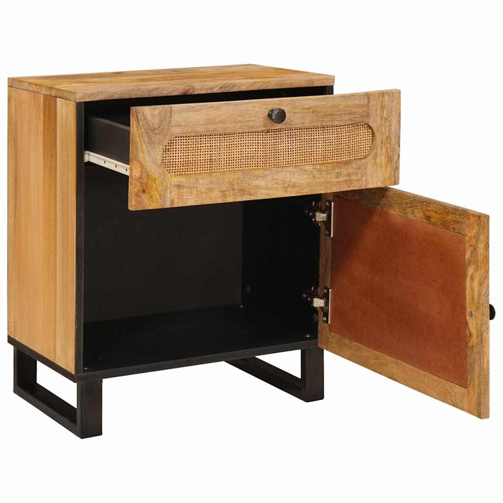 Armadio da Notte con cassetto Naturale 50 x 33 x 60 cm