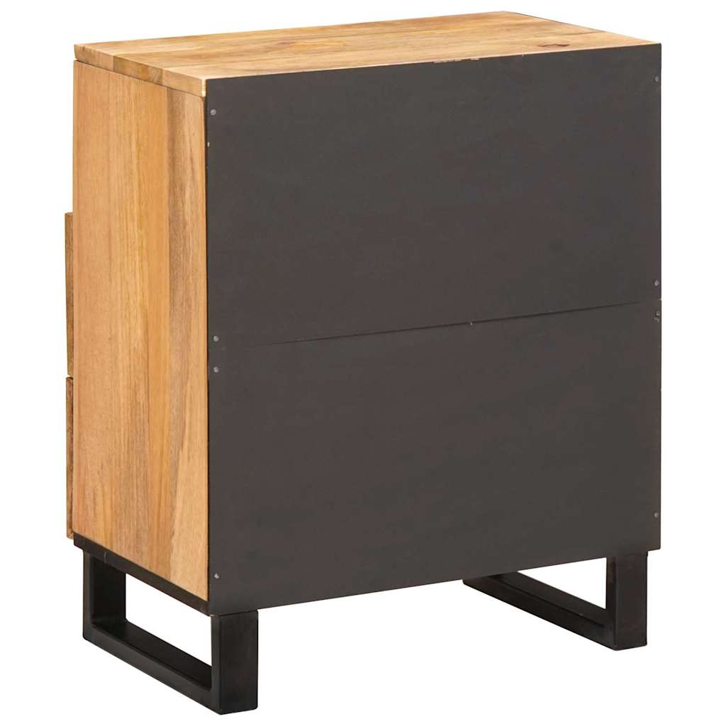 Armadio da Notte con cassetto Naturale 50 x 33 x 60 cm