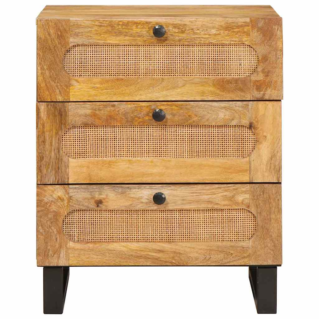 Armadio da Notte con cassetto Naturale 50 x 33 x 62 cm
