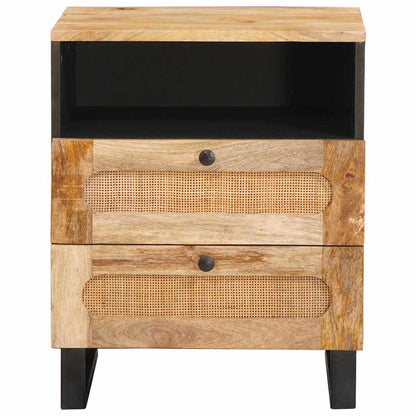 Armadio da Notte con cassetto Naturale 50 x 33 x 62 cm
