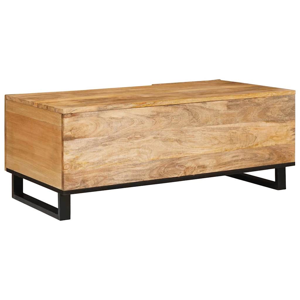 Tavolino da salotto Rovere artigianale 100 x 54 x 40 cm