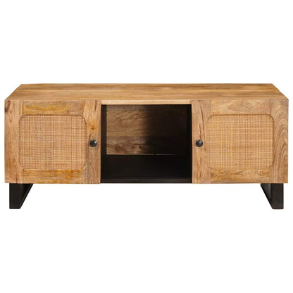 Tavolino da salotto Rovere artigianale 100 x 54 x 40 cm