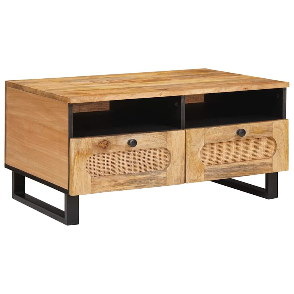 Tavolino da salotto Rovere artigianale 80 x 54 x 40 cm
