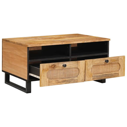 Tavolino da salotto Rovere artigianale 80 x 54 x 40 cm