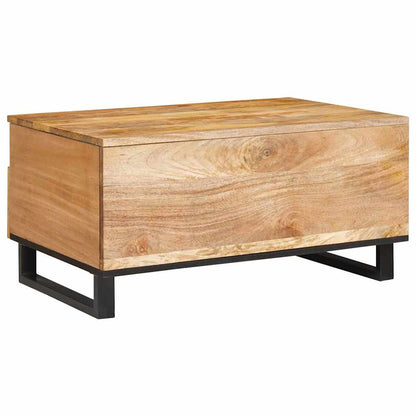 Tavolino da salotto Rovere artigianale 80 x 54 x 40 cm
