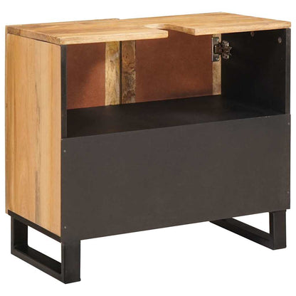 Armadio per Lavabo da Bagno con porta Marrone 62 x 33 x 58 cm