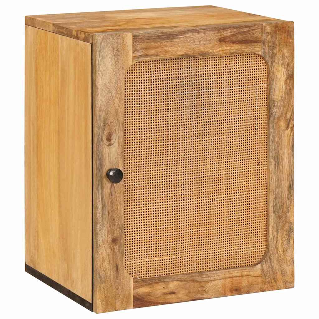 Mobile Appeso da Bagno con lo scaffale Marrone 38 x 33 x 48 cm