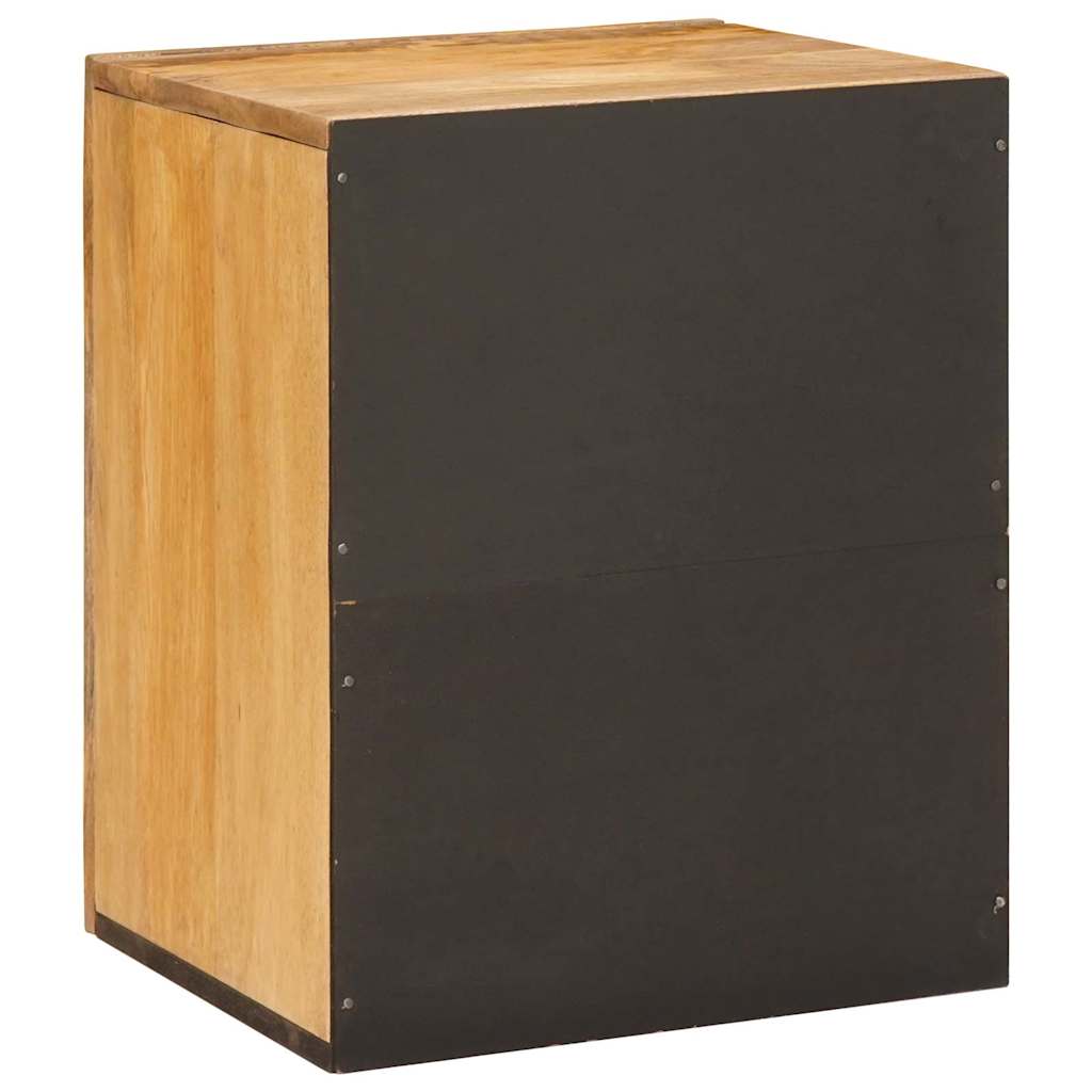 Mobile Appeso da Bagno con lo scaffale Marrone 38 x 33 x 48 cm